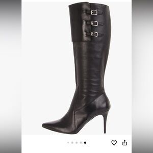Lauren Ralph Lauren Black Heeled Boots